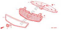 FRONT GRILLE for Honda ODYSSEY EXI 5 Doors 5 speed automatic 2002