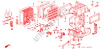 AIR CONDITIONER (COOLING UNIT)(RH) for Honda CR-V RVSI 5 Doors 5 speed manual 2000