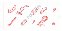 ATT.CD CHG. for Honda CR-V RVI 5 Doors 5 speed manual 2000