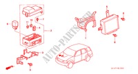 ABS UNIT (LH) for Honda CR-V RVI 5 Doors 5 speed manual 2001