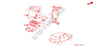 ABS UNIT (RH) for Honda CR-V RVI 5 Doors 4 speed automatic 2001