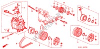 AIR CONDITIONER (COMPRESSOR) for Honda CR-V RVI 5 Doors 5 speed manual 2001
