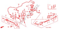 CLUTCH MASTER CYLINDER (RH) for Honda CR-V RVSI 5 Doors 5 speed manual 2001