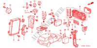 CONTROL UNIT (CABIN)(RH) for Honda CR-V RVSI 5 Doors 5 speed manual 2001