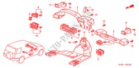DUCT (LH) for Honda CR-V RVI 5 Doors 5 speed manual 2001