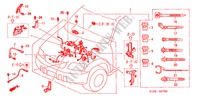 ENGINE WIRE HARNESS (LH) for Honda CR-V RVSI 5 Doors 5 speed manual 2001