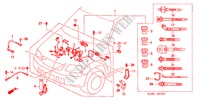 ENGINE WIRE HARNESS (RH) for Honda CR-V RVSI 5 Doors 5 speed manual 2001