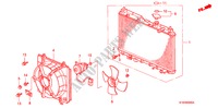 RADIATOR for Honda CR-V RVSI 5 Doors 5 speed manual 2001