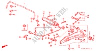 REAR STABILIZER/REAR LOWER ARM for Honda CR-V RVSI        NORWAY 5 Doors 5 speed manual 2001