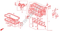 CYLINDER BLOCK/OIL PAN (1.6L) for Honda ACCORD 1.6ILS 4 Doors 5 speed manual 1999