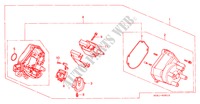DISTRIBUTOR (LUCAS AUTOMOTIVE LTD.) for Honda ACCORD 1.8IES 4 Doors 4 speed automatic 1999