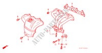 EXHAUST MANIFOLD (1.8L) for Honda ACCORD 1.8IES 4 Doors 4 speed automatic 1999
