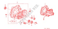 CLUTCH CASE (DIESEL) for Honda ACCORD 2.0ITD 4 Doors 5 speed manual 2000