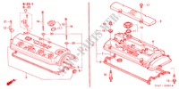 CYLINDER HEAD COVER (1.8L/2.0L/2.2L/2.3L) for Honda ACCORD 1.8IS 4 Doors 5 speed manual 2000