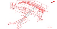 DUCT (RH) for Honda ACCORD 1.6ILS 4 Doors 5 speed manual 2000