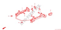 FRONT SEAT COMPONENTS (R.)(1) for Honda ACCORD 1.6IS 4 Doors 5 speed manual 2000