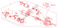 STARTER MOTOR (VALEO) for Honda ACCORD 1.6ILS 4 Doors 5 speed manual 2000