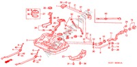 FUEL TANK (DIESEL) for Honda CIVIC AERODECK 2.0ITD 5 Doors 5 speed manual 1998