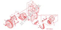 P.S. PUMP (DIESEL) (AIR CONDITIONER) for Honda CIVIC AERODECK 2.0ITD 5 Doors 5 speed manual 2000