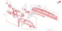 REAR WIPER for Honda CIVIC AERODECK 2.0ITD 5 Doors 5 speed manual 1998