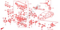 CONTROL UNIT (ENGINE ROOM) (LH) for Honda ACCORD 1.8I         SPORT 4 Doors 5 speed manual 2002
