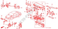 CONTROL UNIT (ENGINE ROOM) (RH) for Honda ACCORD TYPE R 4 Doors 5 speed manual 2002