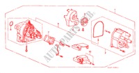 DISTRIBUTOR (TEC) for Honda ACCORD TYPE R 4 Doors 5 speed manual 2002