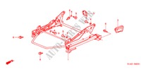FRONT SEAT COMPONENTS (R.)(2) for Honda ACCORD 2.0ISE 4 Doors 5 speed manual 2002