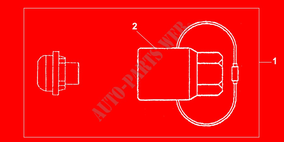 WHEEL NUTS CAP TYPE for Honda ACCORD 1.6ISE 4 Doors 5 speed manual 2002