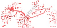 BRAKE LINES (ABS) (RH) ( '03) for Honda S2000 S2000 2 Doors 6 speed manual 2000