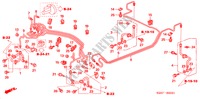 BRAKE LINES (VSA) (RH) for Honda S2000 S2000 2 Doors 6 speed manual 2006