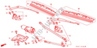 FRONT WINDSHIELD WIPER (RH) for Honda S2000 S2000 2 Doors 6 speed manual 2000