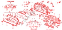 METER COMPONENTS (NS) ( '03) for Honda S2000 S2000 2 Doors 6 speed manual 2000