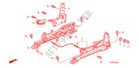 SEAT COMPONENTS (R.) for Honda S2000 S 2 Doors 6 speed manual 2009