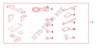 CD CHANGER ATTACHMENT for Honda HR-V 4WD 5 Doors 5 speed manual 2000