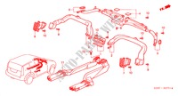 DUCT (RH) for Honda HR-V 4WD 3 Doors 5 speed manual 2000