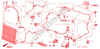 AIR CONDITIONER (HOSES/PIPES) (LH) for Honda HR-V HYPER 5 Doors 5 speed manual 2003
