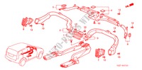 DUCT (LH) for Honda HR-V HR-V 5 Doors 5 speed manual 2004
