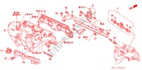 INTAKE MANIFOLD (SOHC VTEC) for Honda HR-V HYPER 5 Doors 5 speed manual 2004