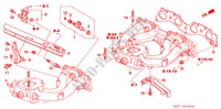 INTAKE MANIFOLD (SOHC) for Honda HR-V HR-V 5 Doors 5 speed manual 2004