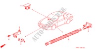 AIR CONDITIONER (SENSOR) for Honda PRELUDE VTI-R 2 Doors 4 speed automatic 2000