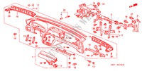 INSTRUMENT PANEL (LH) for Honda PRELUDE 2.0I 2 Doors 5 speed manual 1998