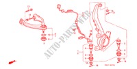 KNUCKLE (ATTS) for Honda PRELUDE 2.2VTIS 2 Doors 5 speed manual 1997