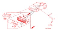 AIR CONDITIONER (SENSOR) for Honda INSIGHT DX 3 Doors 5 speed manual 2000