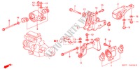 ENGINE MOUNTS for Honda INSIGHT DX 3 Doors 5 speed manual 2000