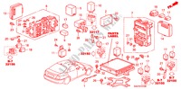 CONTROL UNIT (CABIN) (LH) for Honda ACCORD 2.0IES 5 Doors 5 speed manual 2000
