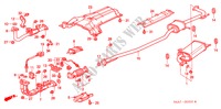 EXHAUST PIPE for Honda ACCORD 2.0IES 5 Doors 5 speed manual 2000