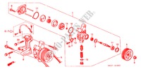 P.S. PUMP/BRACKET (1.6L) for Honda ACCORD 2.0IES 5 Doors 5 speed manual 2000