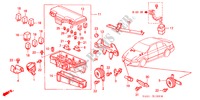 CONTROL UNIT (ENGINE ROOM) (LH) for Honda ACCORD 1.8ILS 5 Doors 5 speed manual 2001