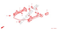 FRONT SEAT COMPONENTS (R.) (1) for Honda ACCORD 1.6ILS         7PA 5 Doors 5 speed manual 2001